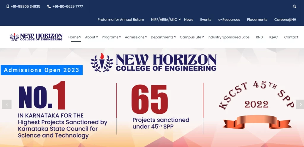 New Horizon College of Engineering