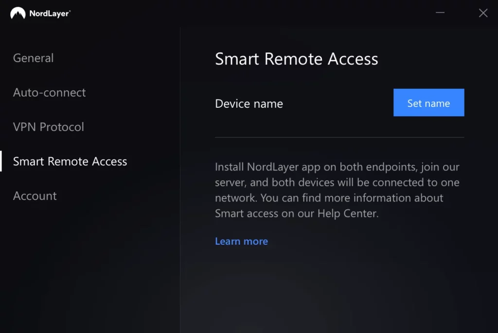 Smart remote access on Windows