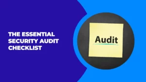 security audit checklist