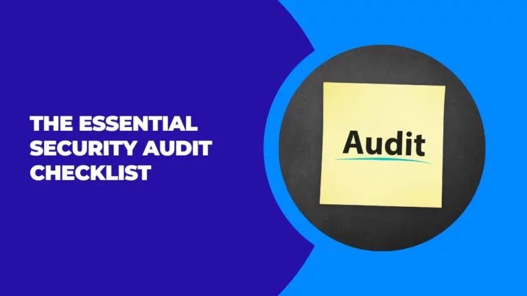 security audit checklist