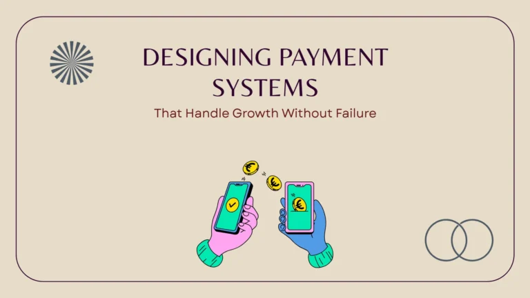 Designing Payment Systems